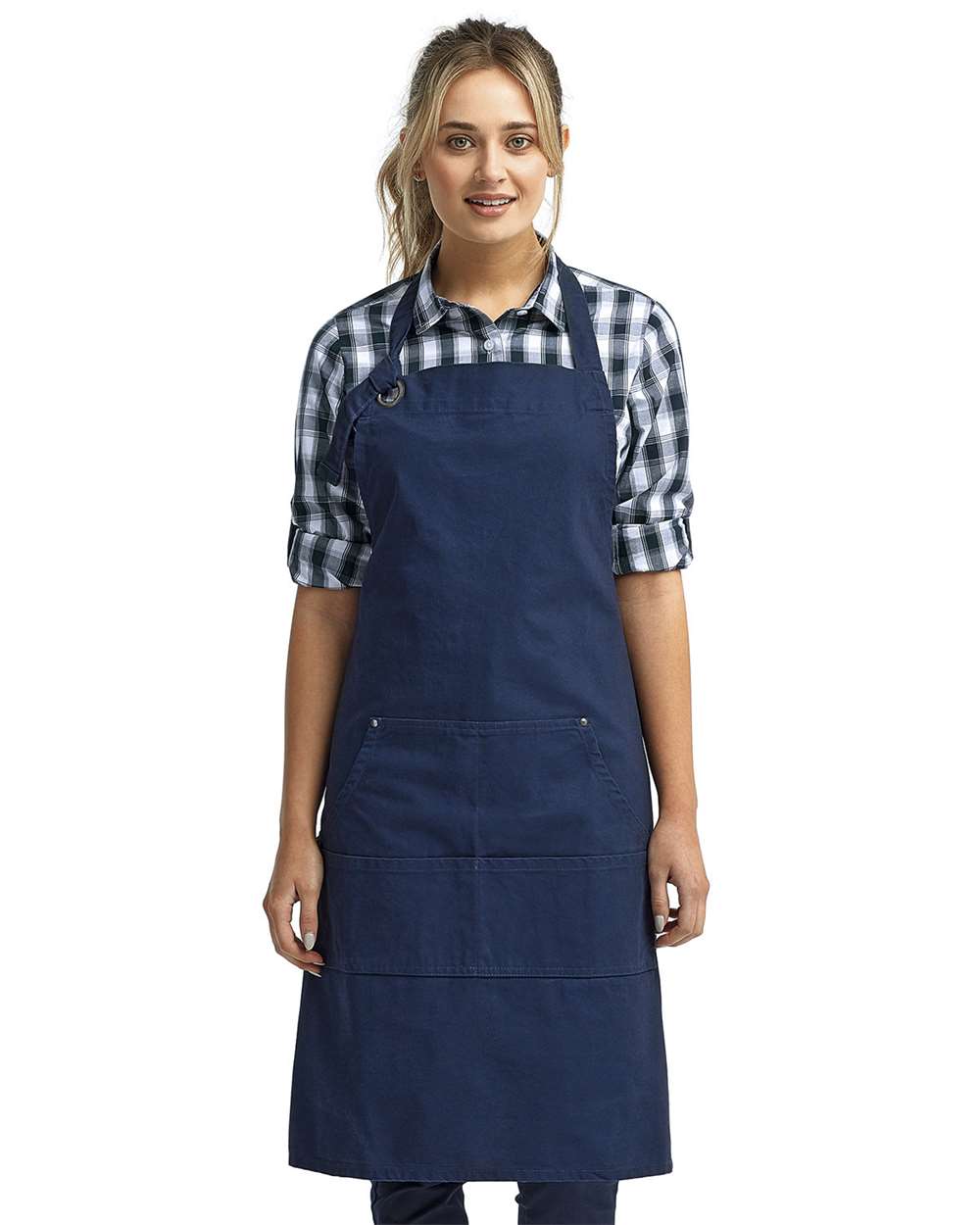 Artisan Collection by Reprime-RP137-Calibre Heavy Canvas Apron with Pocket - Image 23