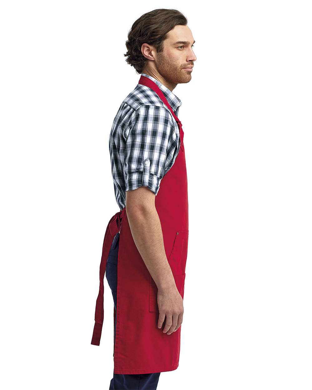 Artisan Collection by Reprime-RP137-Calibre Heavy Canvas Apron with Pocket - Image 28