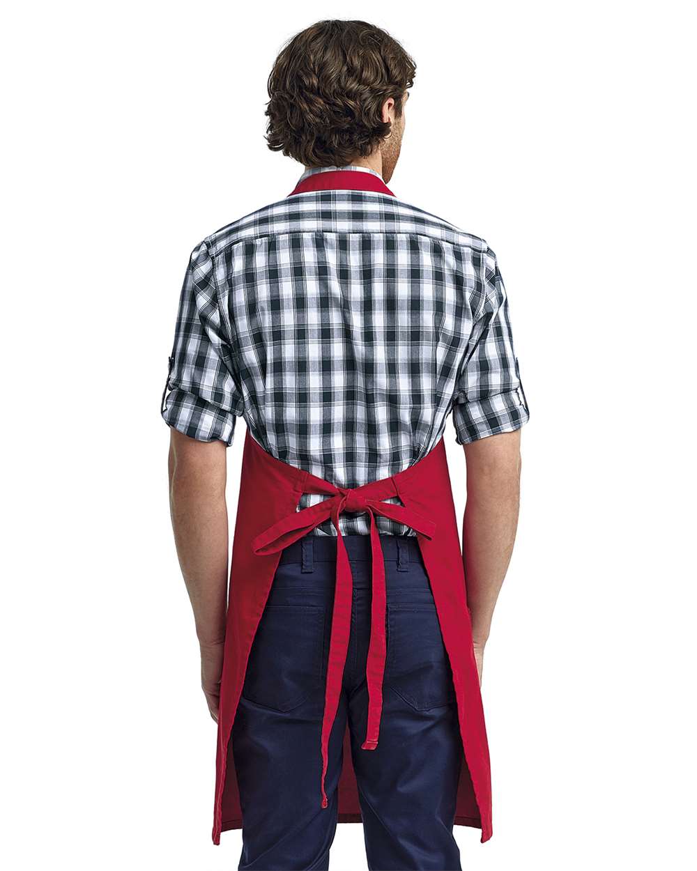 Artisan Collection by Reprime-RP137-Calibre Heavy Canvas Apron with Pocket - Image 29
