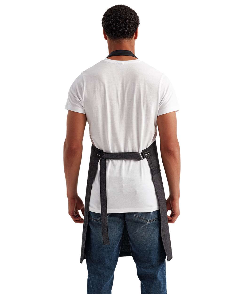Artisan Collection by Reprime-RP144-Annex Oxford Apron with Pocket - Image 3