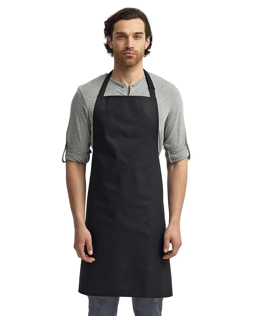 Artisan Collection by Reprime-RP150-Recycled Bib Apron - Image 2