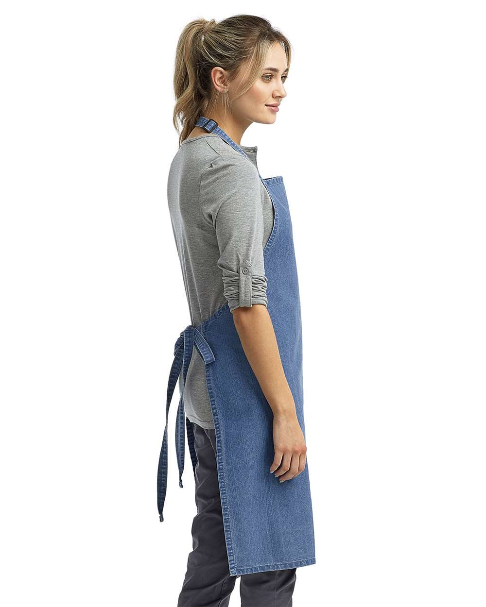 Artisan Collection by Reprime-RP150-Recycled Bib Apron - Image 24