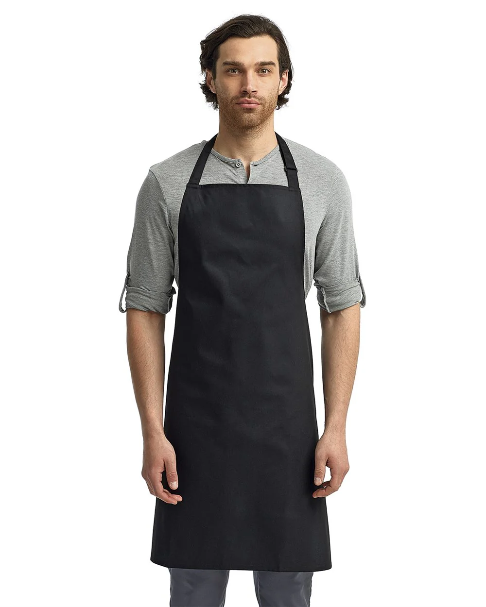 Artisan Collection by Reprime-RP150-Recycled Bib Apron - Image 5