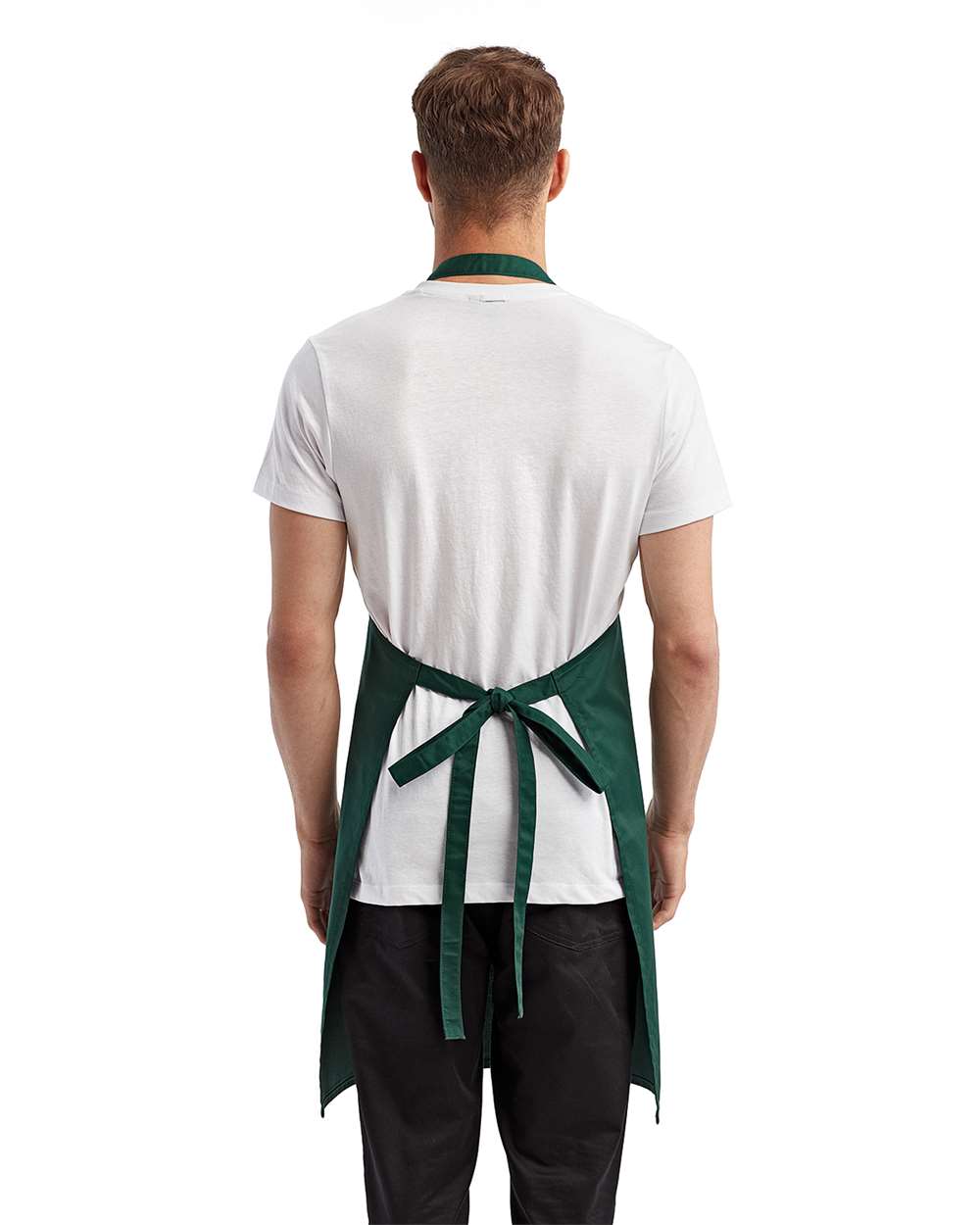 Artisan Collection by Reprime-RP154-Recycled Bib Apron with Pocket - Image 10