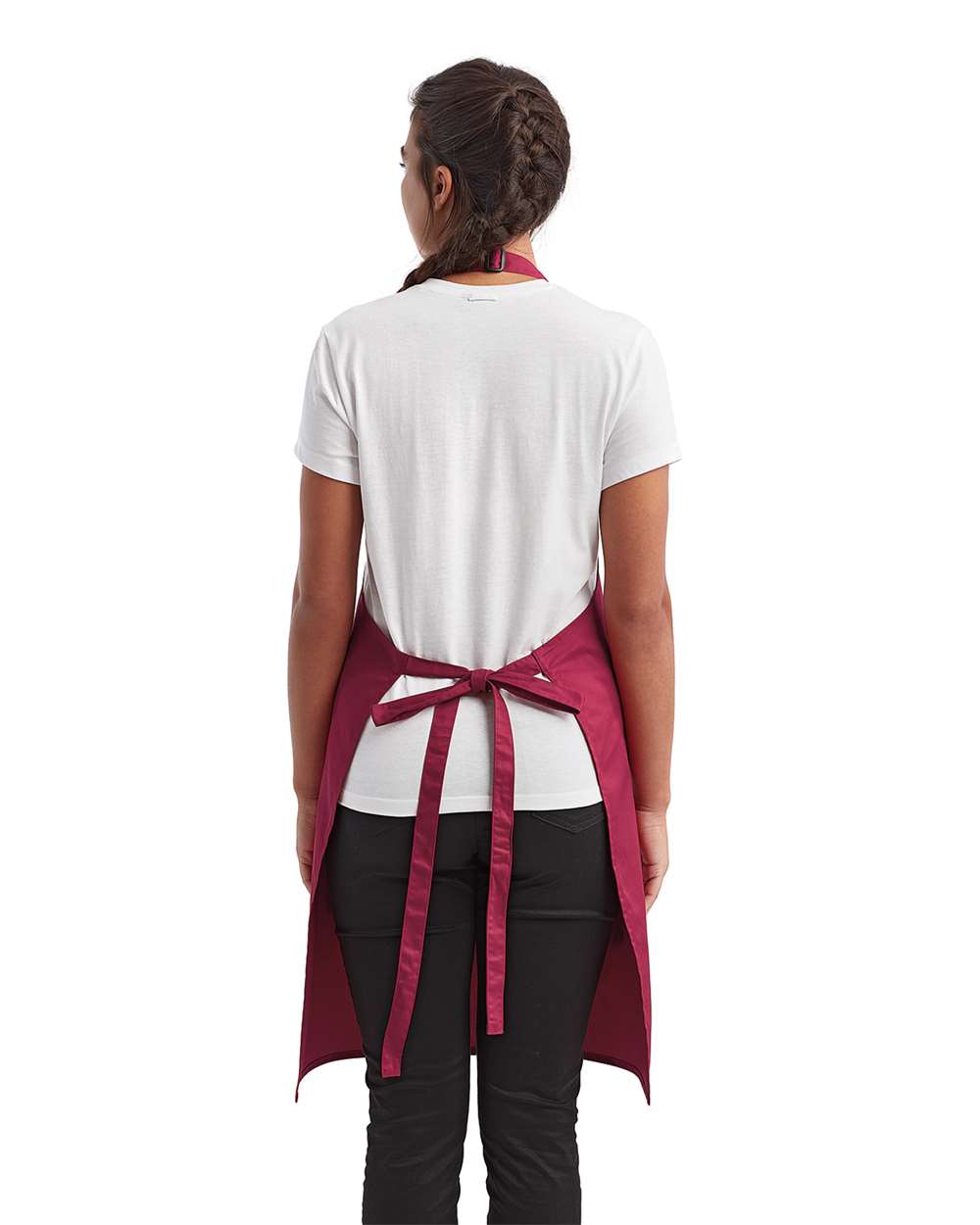 Artisan Collection by Reprime-RP154-Recycled Bib Apron with Pocket - Image 14