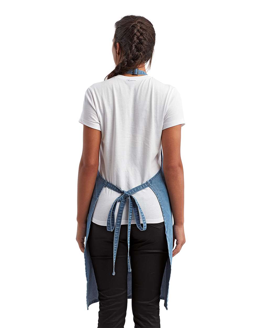 Artisan Collection by Reprime-RP154-Recycled Bib Apron with Pocket - Image 20