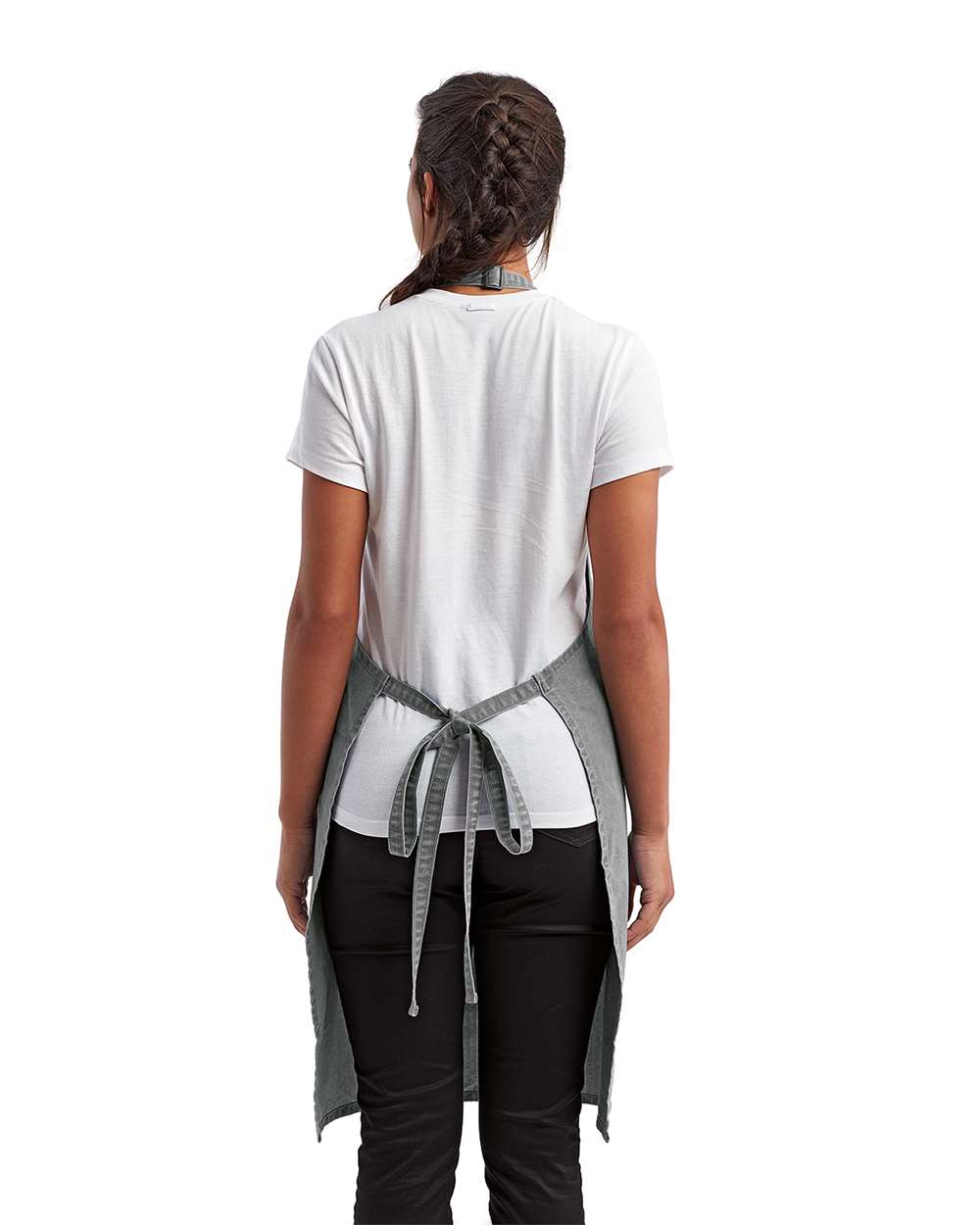 Artisan Collection by Reprime-RP154-Recycled Bib Apron with Pocket - Image 24