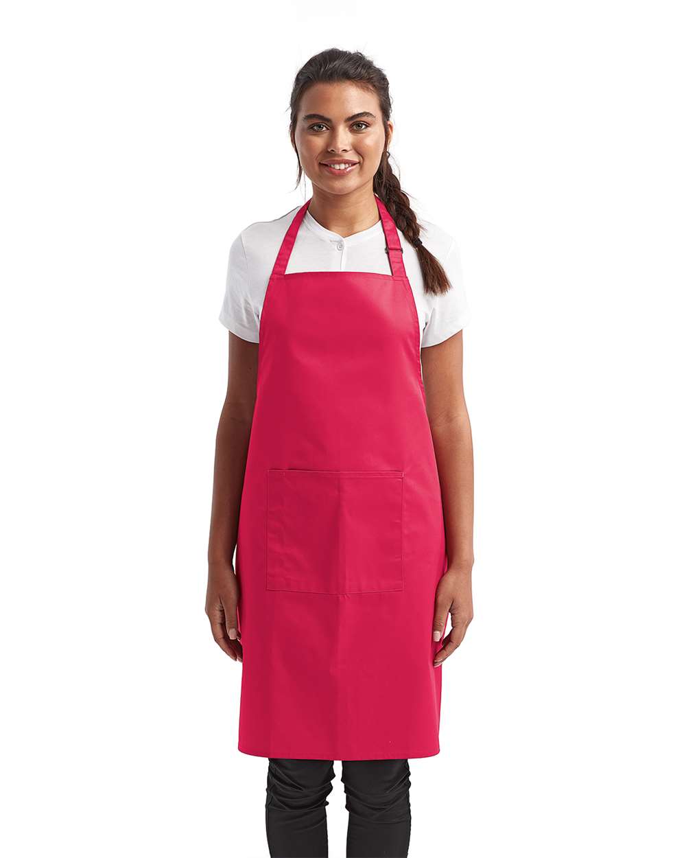 Artisan Collection by Reprime-RP154-Recycled Bib Apron with Pocket - Image 26