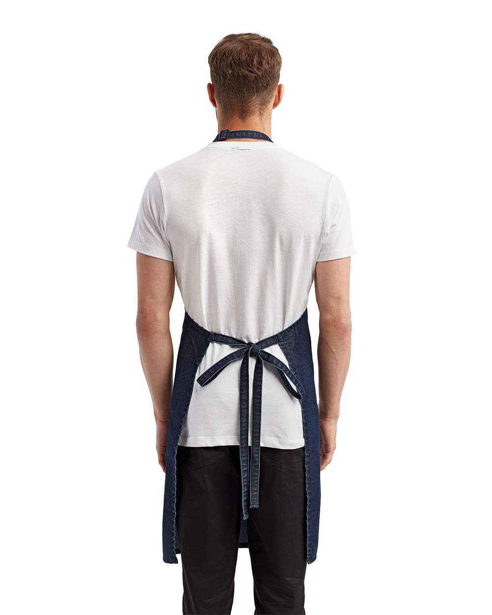 Artisan Collection by Reprime-RP154-Recycled Bib Apron with Pocket - Image 31