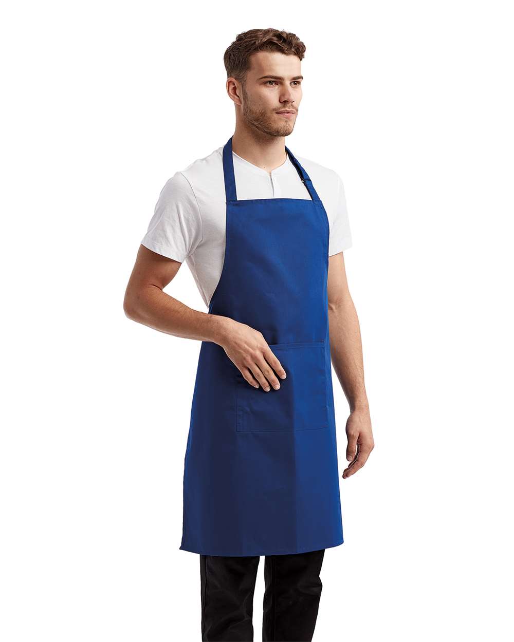 Artisan Collection by Reprime-RP154-Recycled Bib Apron with Pocket - Image 53