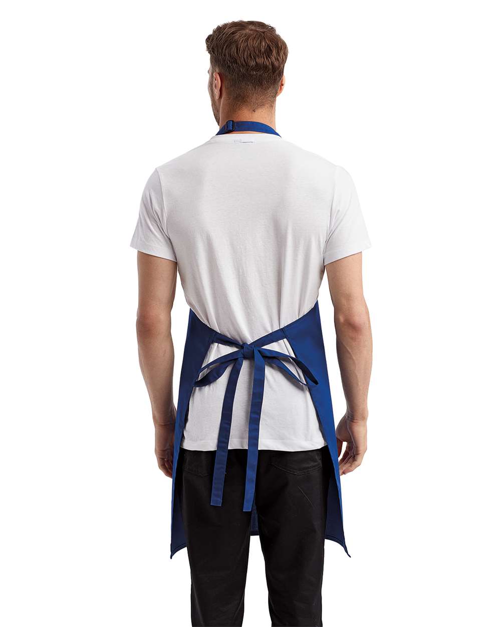 Artisan Collection by Reprime-RP154-Recycled Bib Apron with Pocket - Image 54