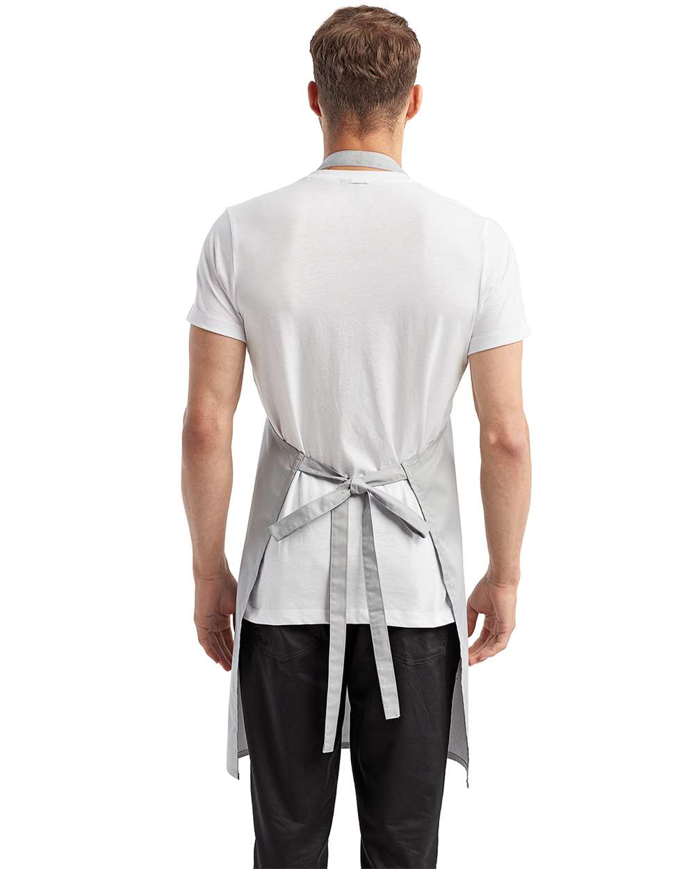 Artisan Collection by Reprime-RP154-Recycled Bib Apron with Pocket - Image 57
