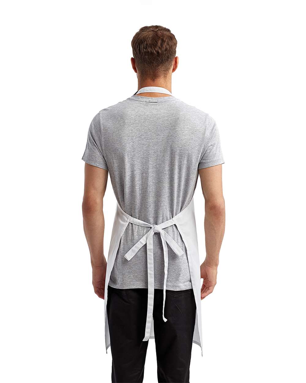 Artisan Collection by Reprime-RP154-Recycled Bib Apron with Pocket - Image 67