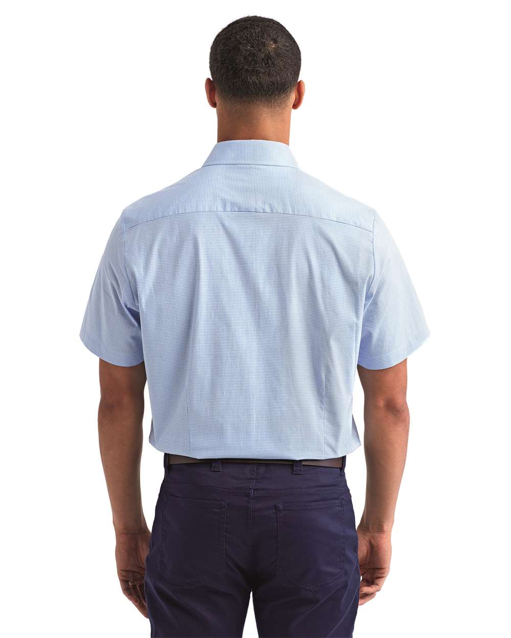 Artisan Collection by Reprime-RP221-Microcheck Gingham Cotton Shirt - Image 13