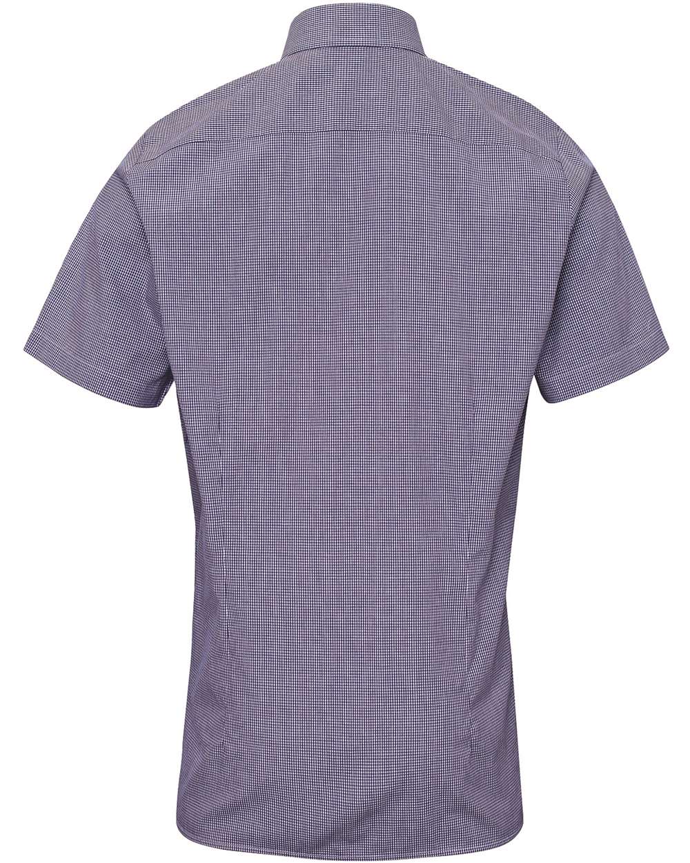 Artisan Collection by Reprime-RP221-Microcheck Gingham Cotton Shirt - Image 15