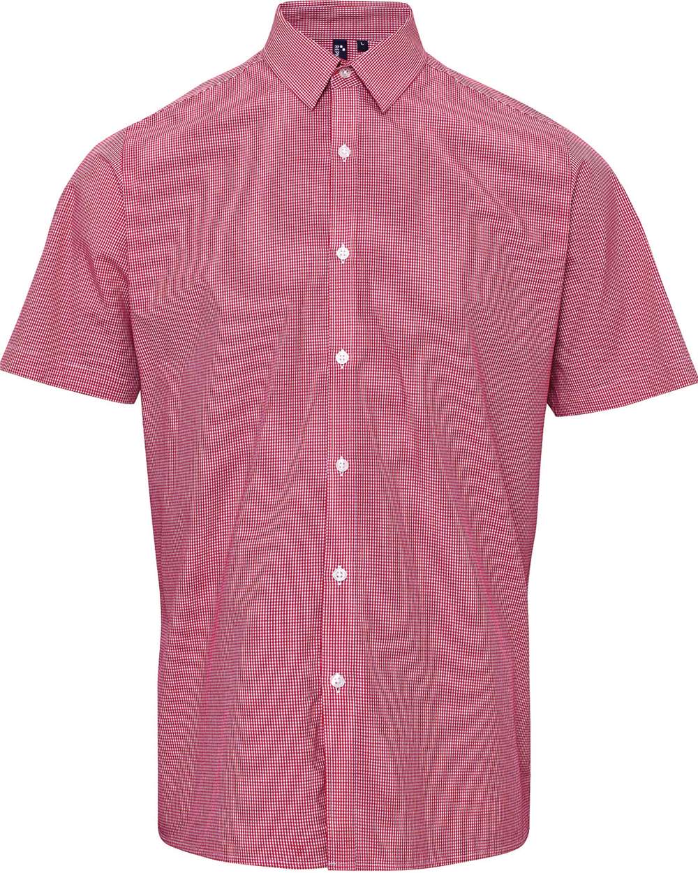Artisan Collection by Reprime-RP221-Microcheck Gingham Cotton Shirt - Image 20
