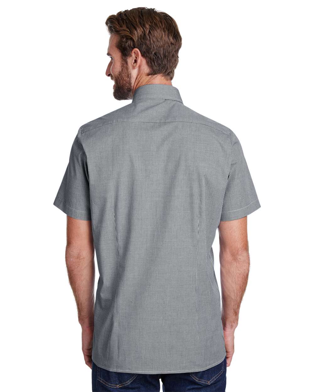 Artisan Collection by Reprime-RP221-Microcheck Gingham Cotton Shirt - Image 6