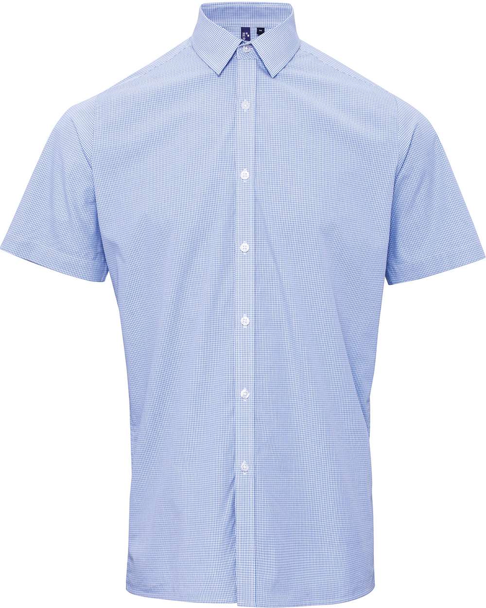 Artisan Collection by Reprime-RP221-Microcheck Gingham Cotton Shirt - Image 8
