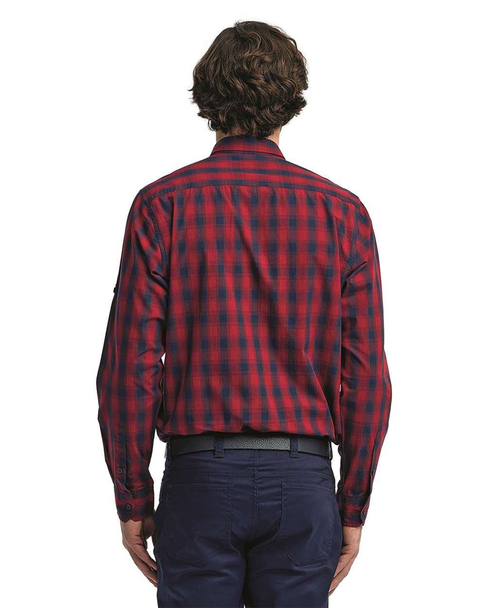 Artisan Collection by Reprime-RP250-Mulligan Check Long-Sleeve Cotton Shirt - Image 13