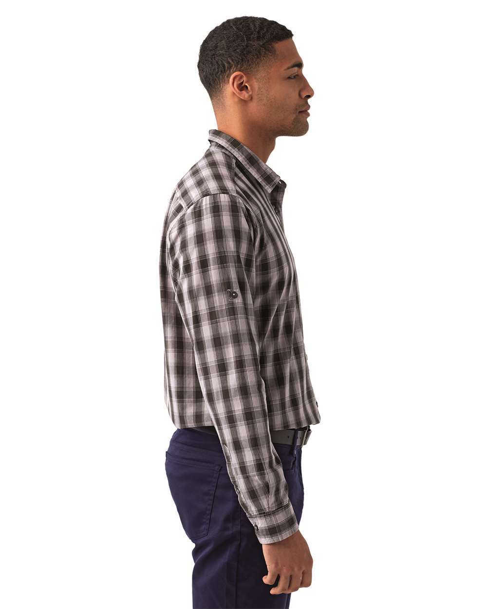 Artisan Collection by Reprime-RP250-Mulligan Check Long-Sleeve Cotton Shirt - Image 18