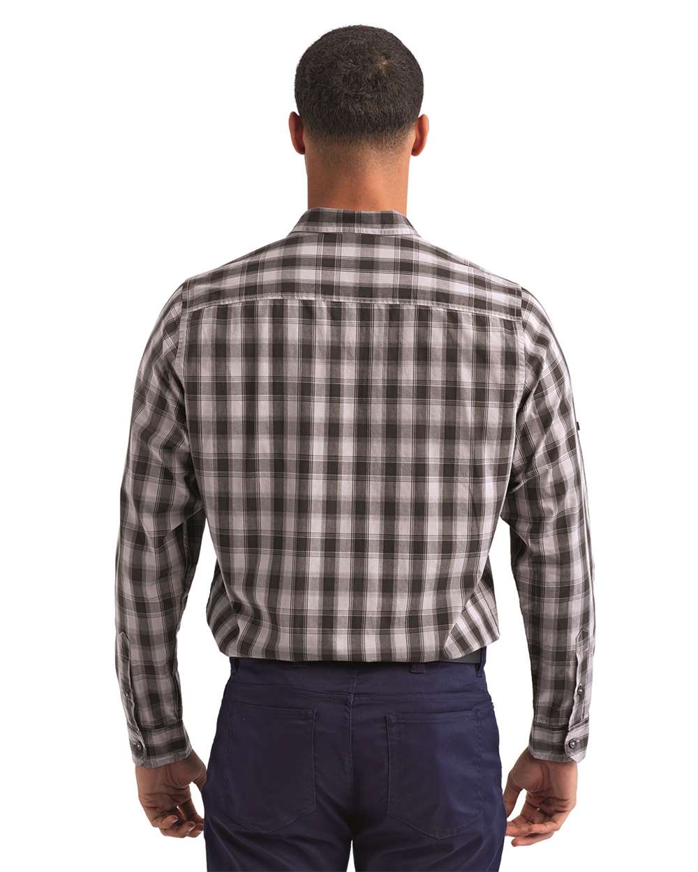 Artisan Collection by Reprime-RP250-Mulligan Check Long-Sleeve Cotton Shirt - Image 19