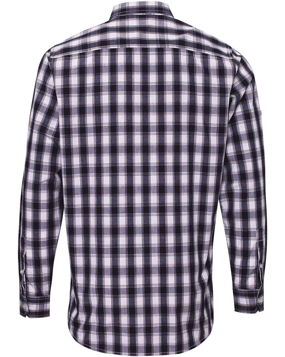 Artisan Collection by Reprime-RP250-Mulligan Check Long-Sleeve Cotton Shirt - Image 21