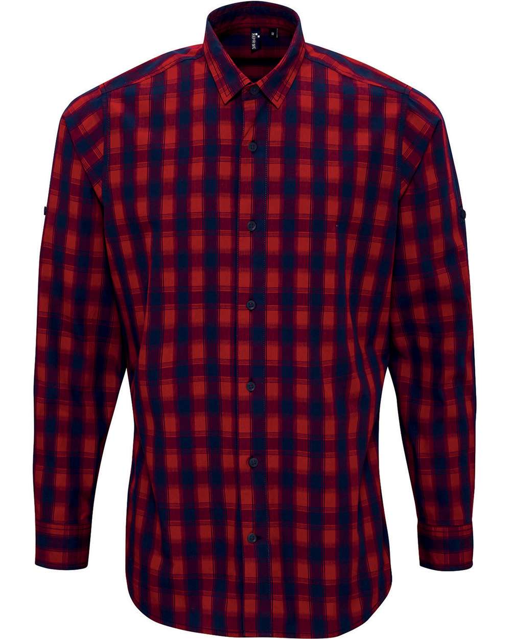 Artisan Collection by Reprime-RP250-Mulligan Check Long-Sleeve Cotton Shirt - Image 8