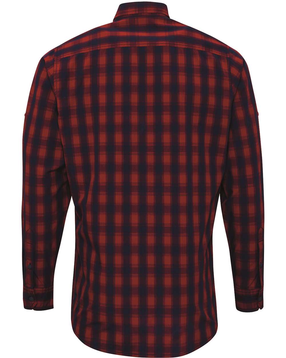 Artisan Collection by Reprime-RP250-Mulligan Check Long-Sleeve Cotton Shirt - Image 9