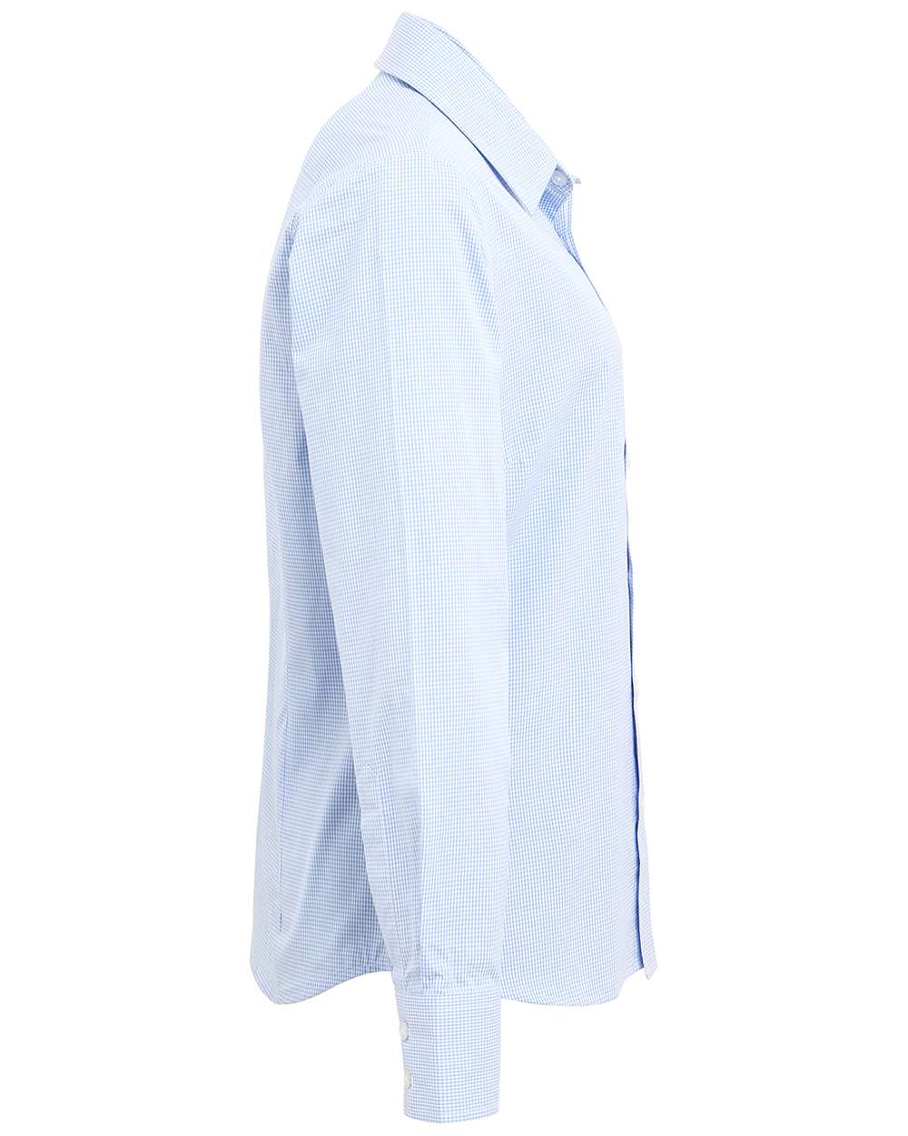 Artisan Collection by Reprime-RP320-Women's Microcheck Gingham Cotton Shirt - Image 10