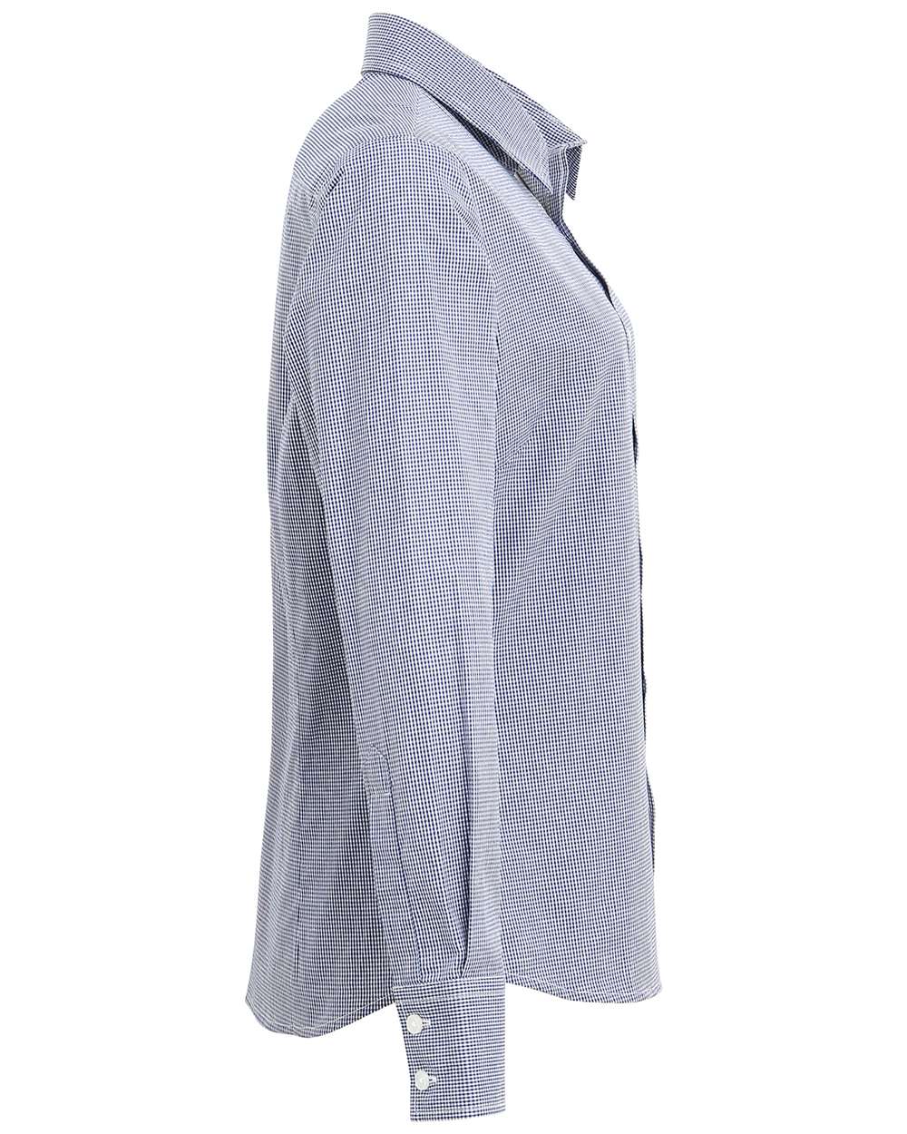 Artisan Collection by Reprime-RP320-Women's Microcheck Gingham Cotton Shirt - Image 16