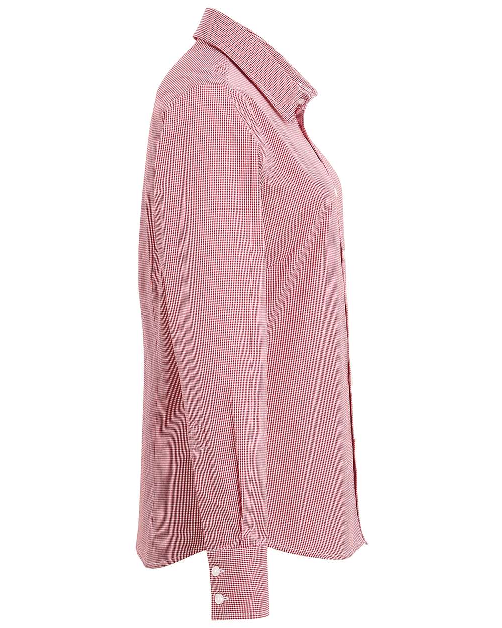 Artisan Collection by Reprime-RP320-Women's Microcheck Gingham Cotton Shirt - Image 22