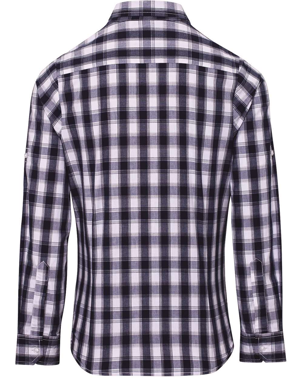 Artisan Collection by Reprime-RP350-Women's Mulligan Check Long Sleeve Cotton Dress Shirt - Image 21