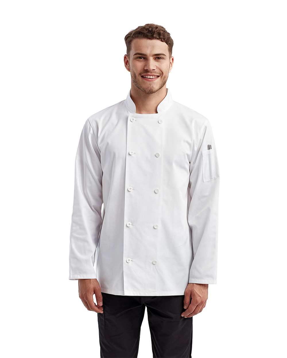 Artisan Collection by Reprime-RP657-Recycled Chef Coat - Image 5