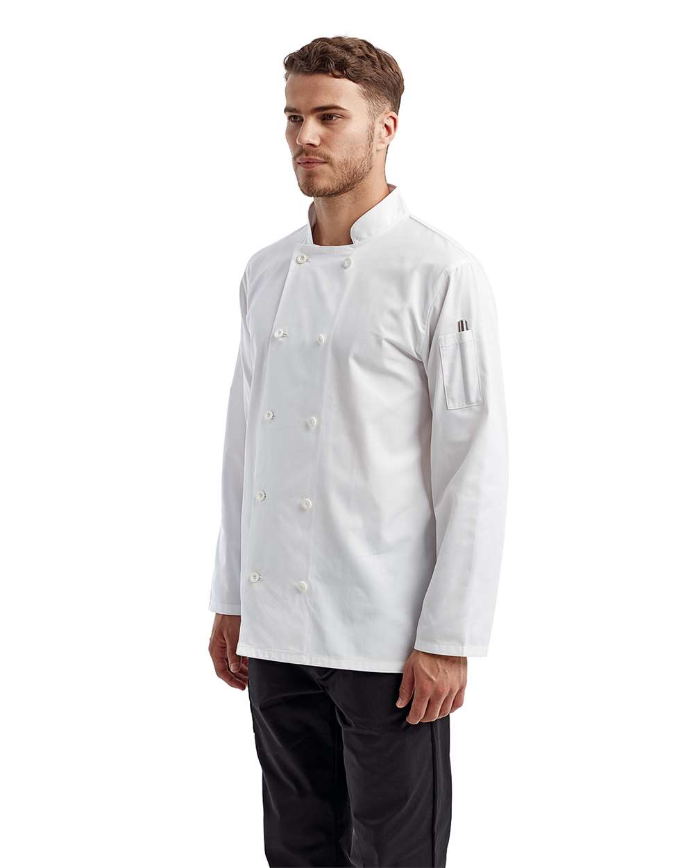 Artisan Collection by Reprime-RP657-Recycled Chef Coat - Image 6