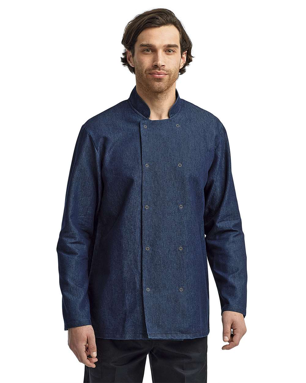 Artisan Collection by Reprime-RP660-Denim Chef's Jacket - Image 11