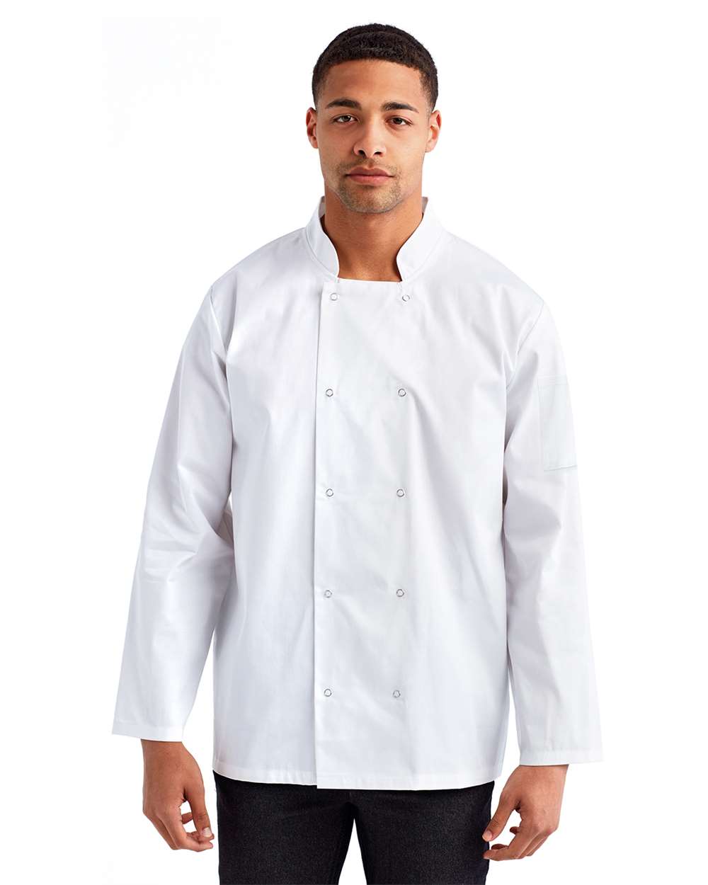 Artisan Collection by Reprime-RP665-Ten Studded Front Chef Coat - Image 11