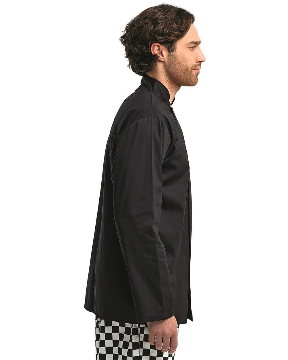 Artisan Collection by Reprime-RP665-Ten Studded Front Chef Coat - Image 5
