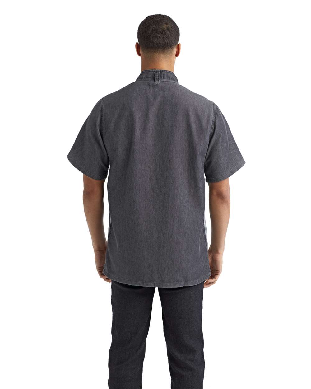 Artisan Collection by Reprime-RP906-Zip-Close Short Sleeve Chef's Coat - Image 4