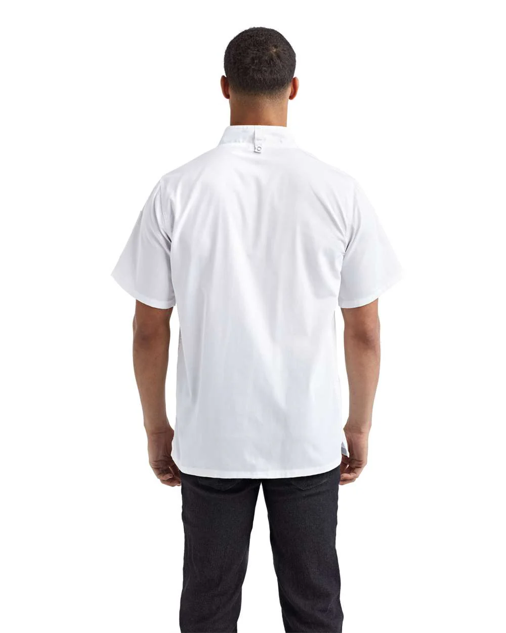 Artisan Collection by Reprime-RP906-Zip-Close Short Sleeve Chef's Coat - Image 9