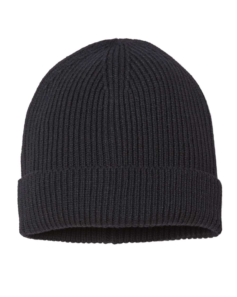 Atlantis Headwear-ANDY-Sustainable Fine Rib Cuffed Beanie - Image 4