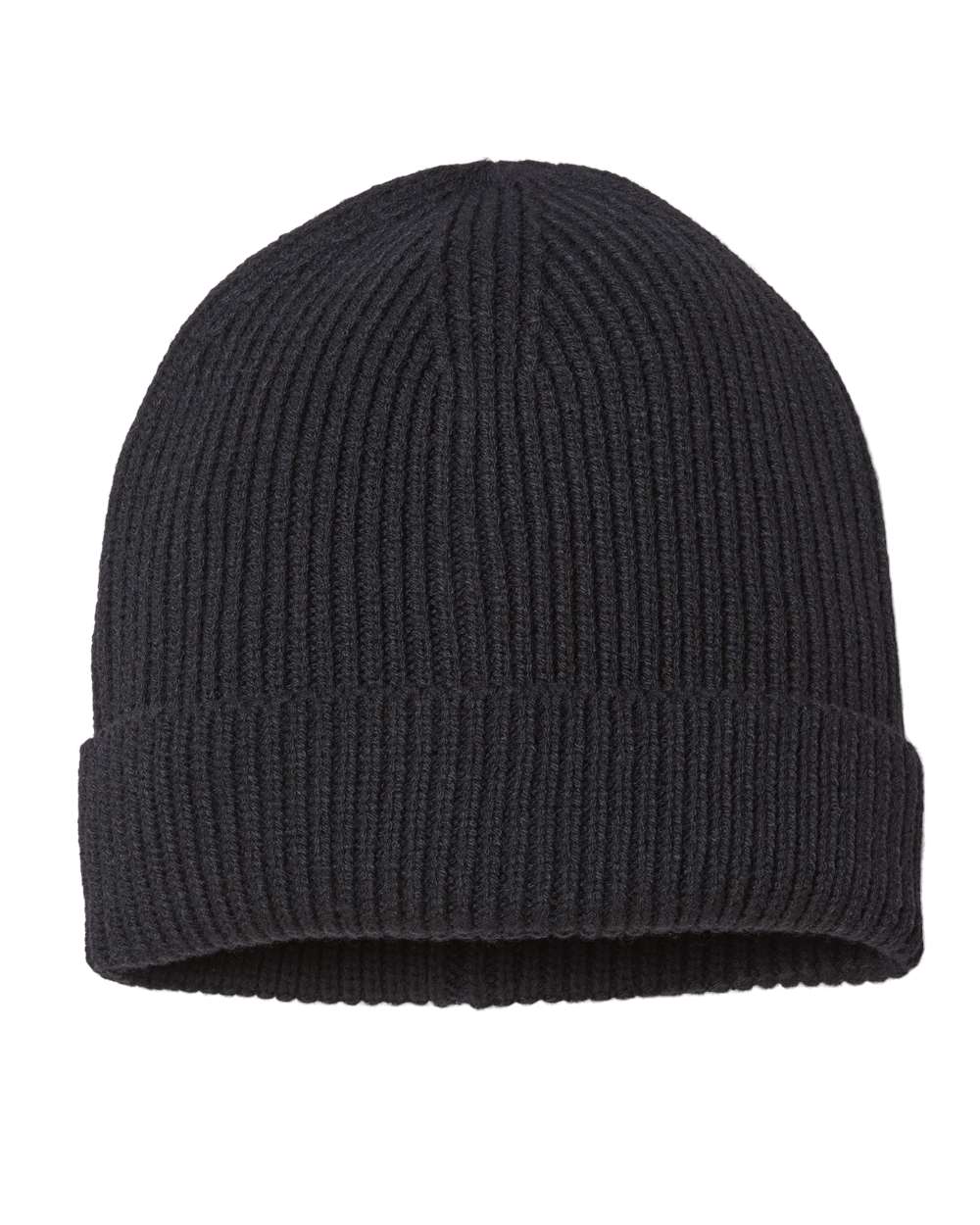 Atlantis Headwear-ANDY-Sustainable Fine Rib Cuffed Beanie - Image 5