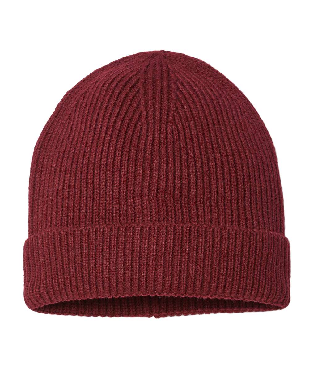 Atlantis Headwear-ANDY-Sustainable Fine Rib Cuffed Beanie - Image 6