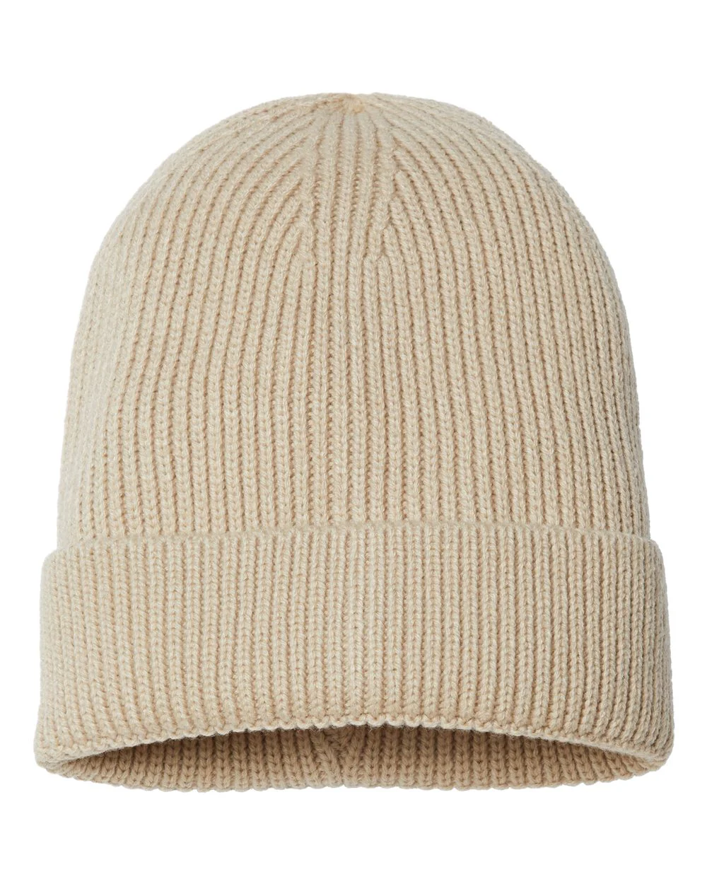 Atlantis Headwear-ANDY-Sustainable Fine Rib Cuffed Beanie - Image 8