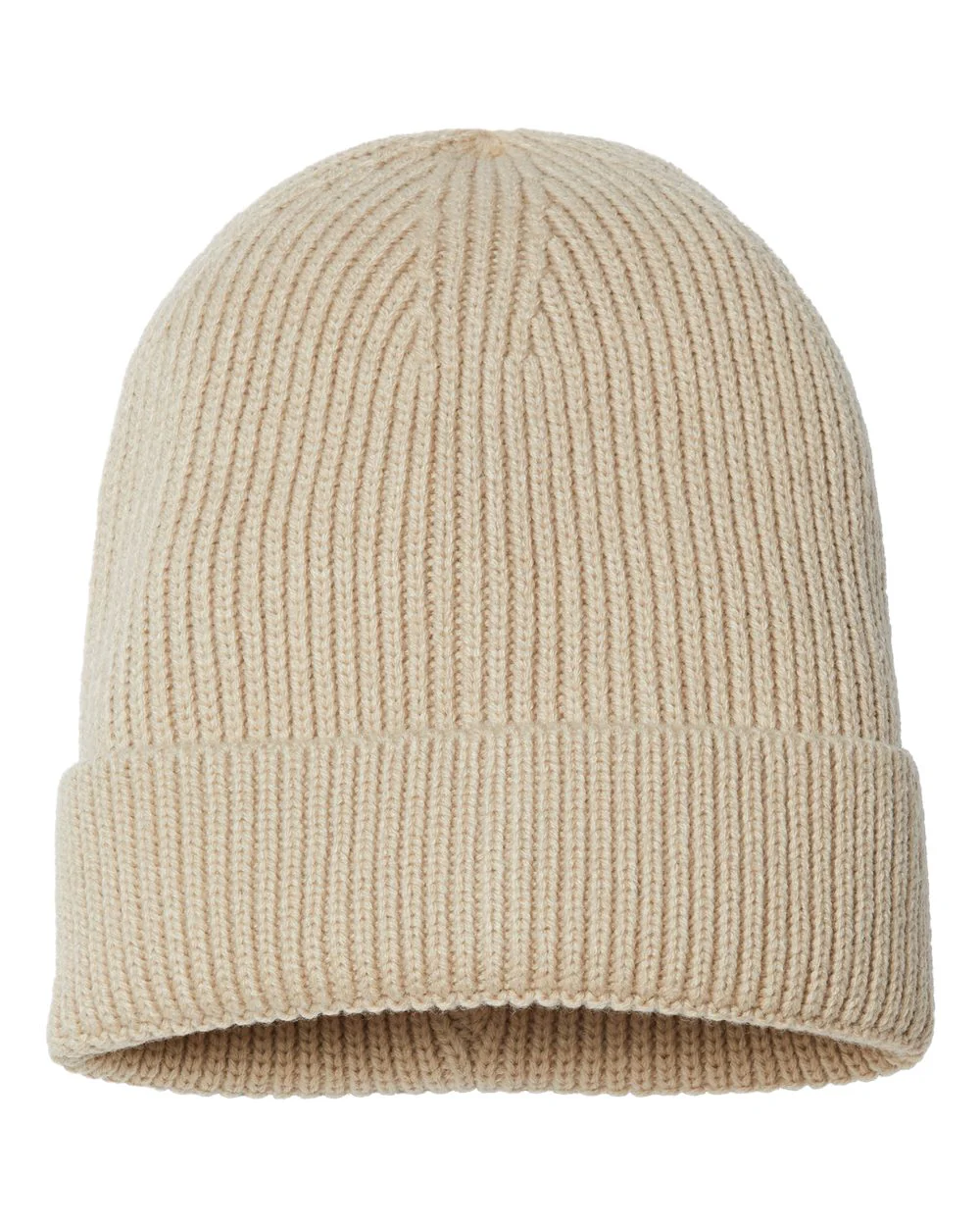 Atlantis Headwear-ANDY-Sustainable Fine Rib Cuffed Beanie - Image 9