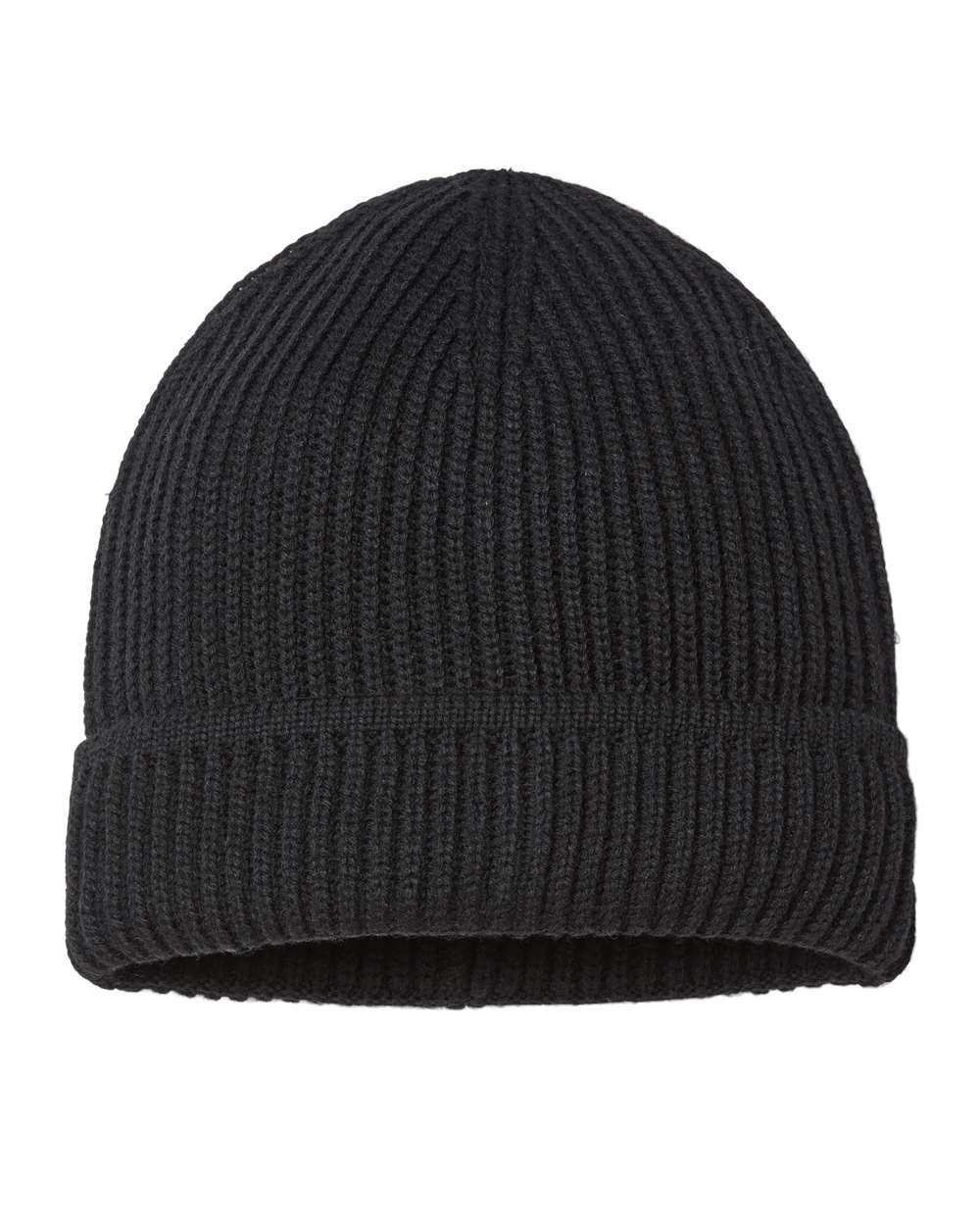 Atlantis Headwear-MAPLE-Sustainable Finish Edge Cuffed Beanie - Image 2