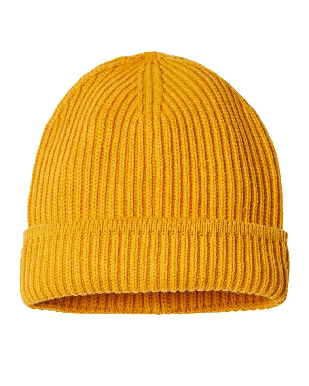 Atlantis Headwear-MAPLE-Sustainable Finish Edge Cuffed Beanie - Image 3