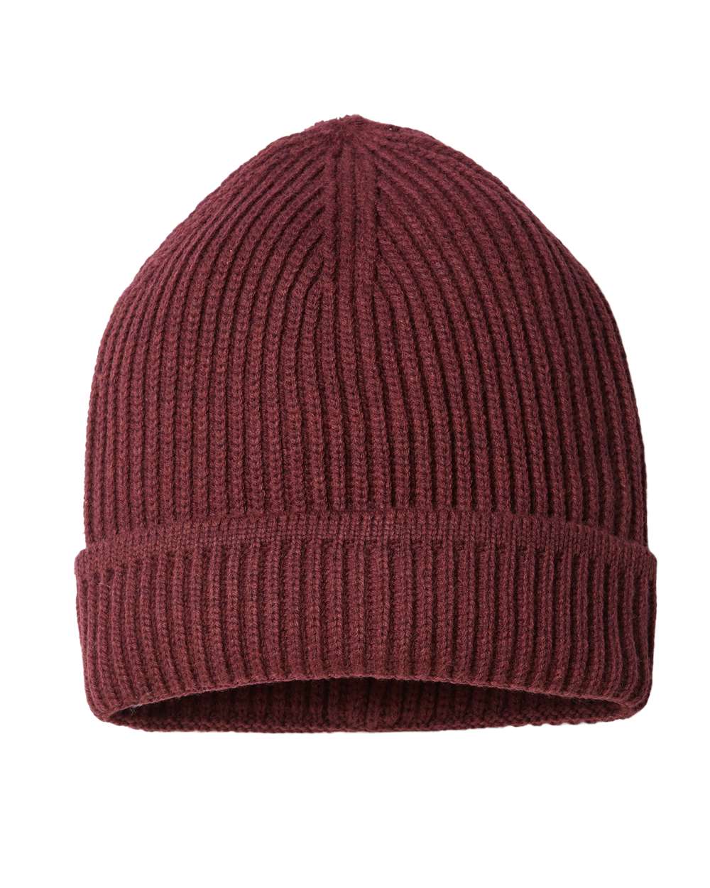 Atlantis Headwear-MAPLE-Sustainable Finish Edge Cuffed Beanie - Image 4