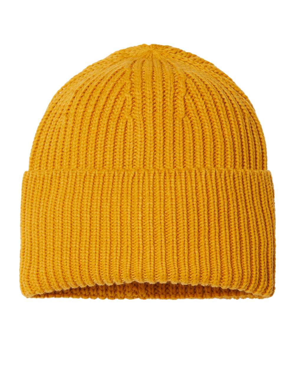 Atlantis Headwear-OAK-Sustainable Chunky Rib Cuffed Beanie - Image 10
