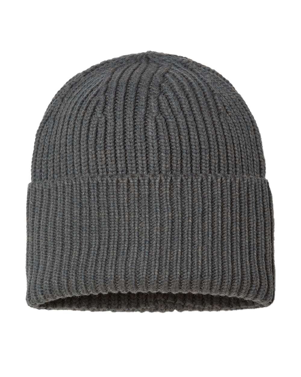 Atlantis Headwear-OAK-Sustainable Chunky Rib Cuffed Beanie - Image 5