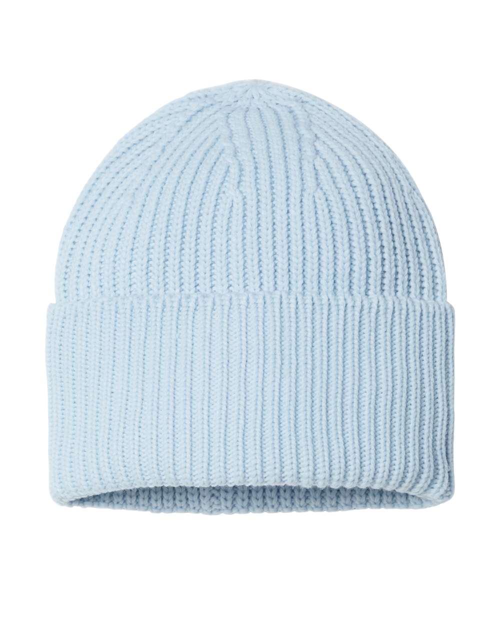 Atlantis Headwear-OAK-Sustainable Chunky Rib Cuffed Beanie - Image 6